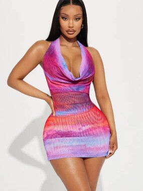 Brand new never worn Micro Mini Dress - fashion nova size XS